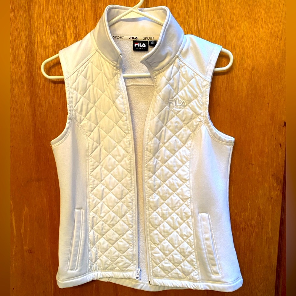 Fila zippered vest.